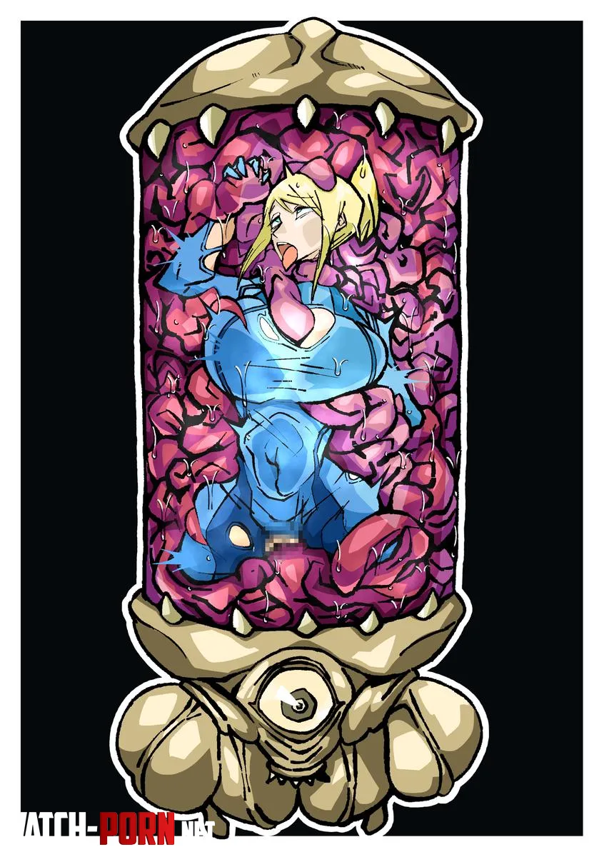 Samus suffers a permanent game over (hmAn) by TrainYuri