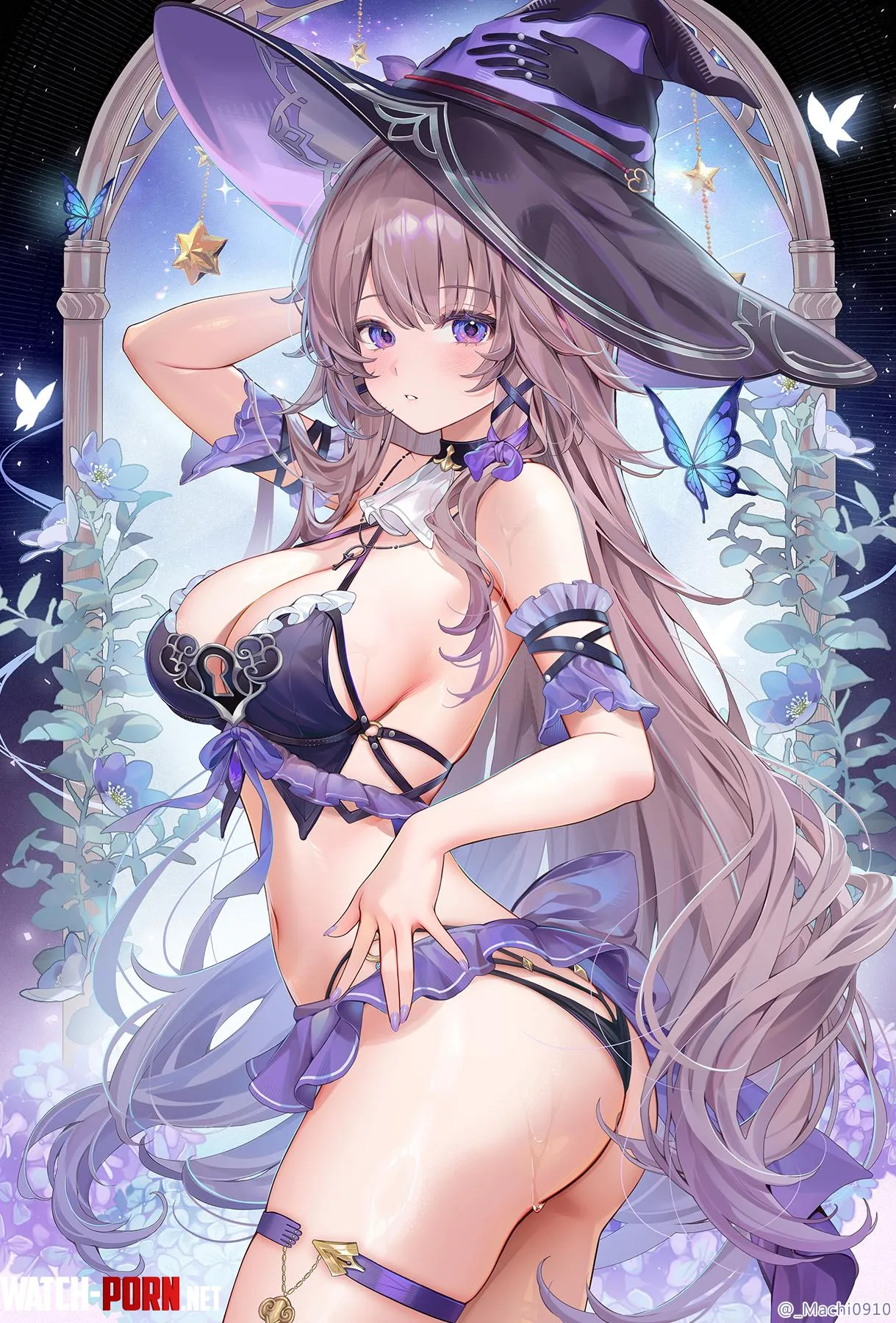 The Herta in bikini (MACHI / _Machi0910) [Honkai Series / Honkai: Star Rail] by elegantloveglimmer
