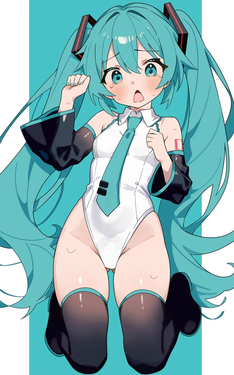 Thumbnail Thigh Sensation: Hulynuele Unveils Miku's Allure