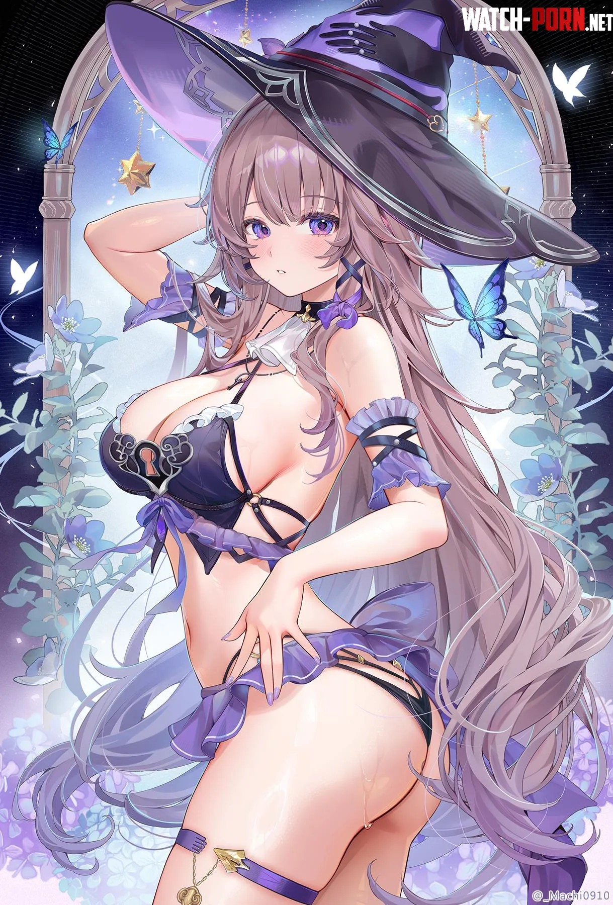 The Herta in bikini (MACHI / _Machi0910) [Honkai Series / Honkai: Star Rail] by elegantloveglimmer
