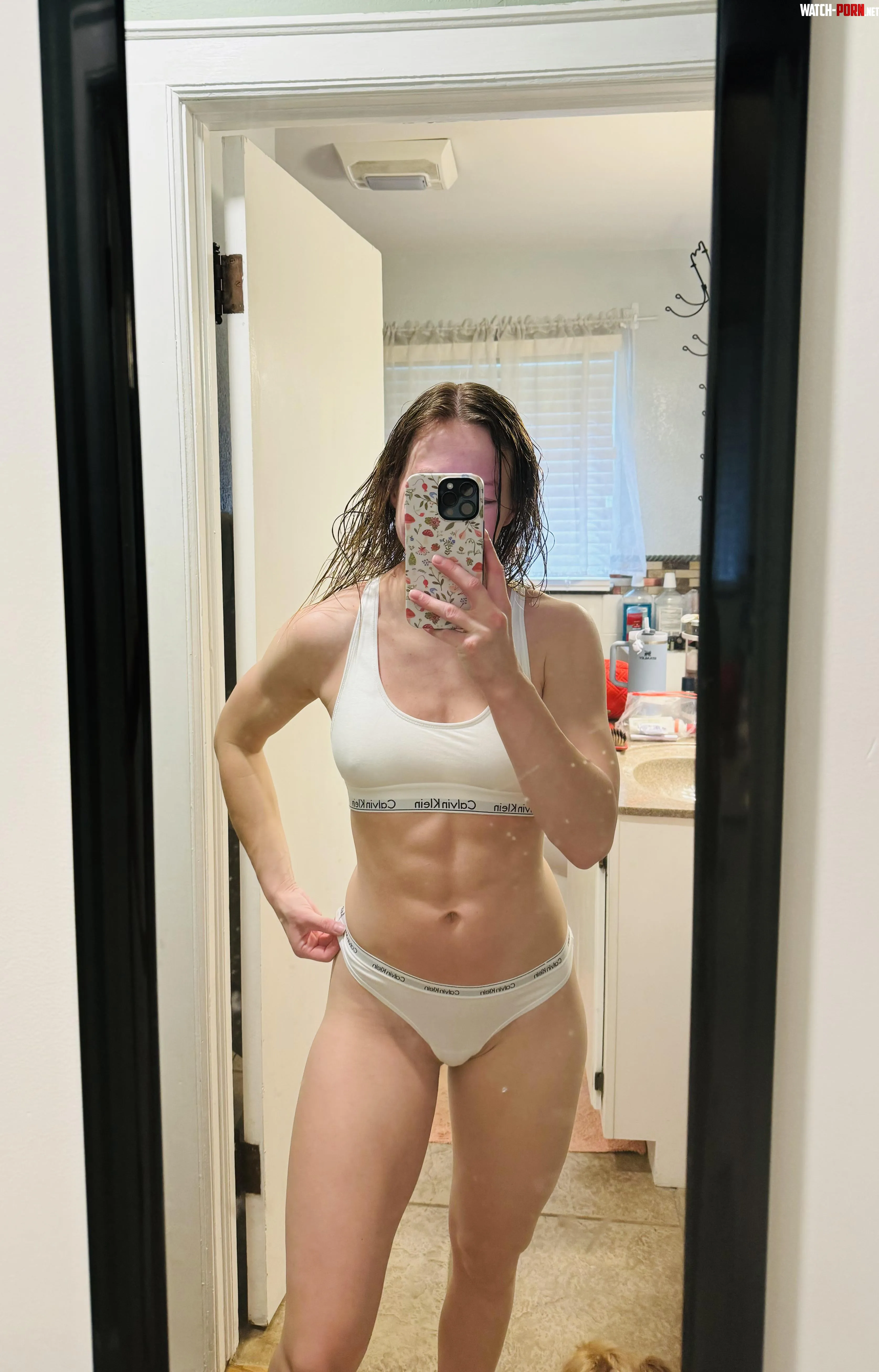 starting the day off with a little flex by DesirableCupcake