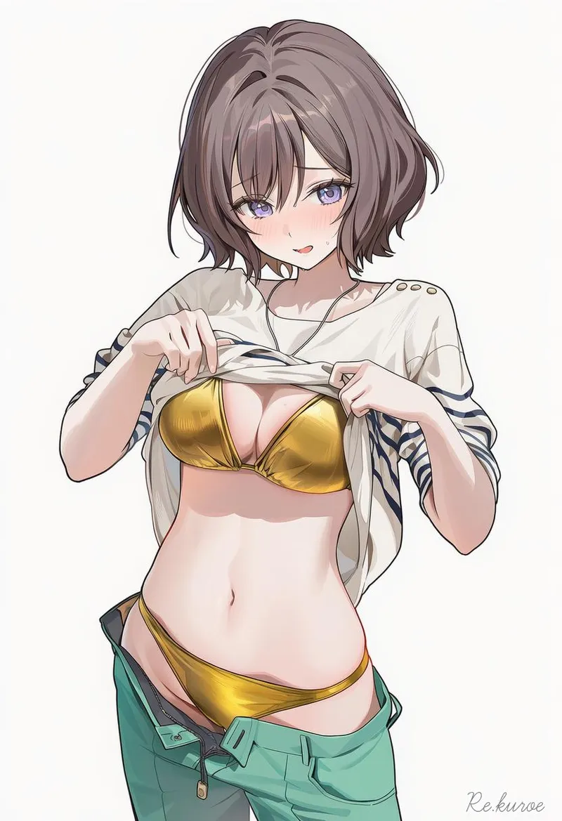 Thumbnail Golden Bikini Showcase - Author marxsander2016's Tease in Ecchi