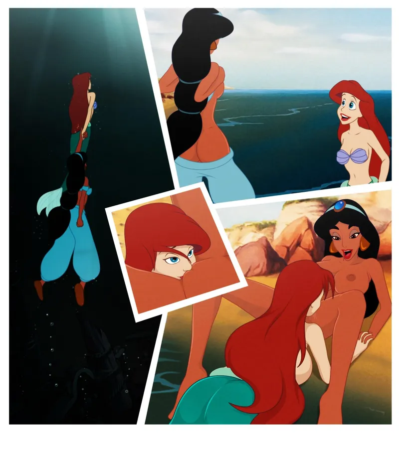 Thumbnail Ariel and Jasmine's Magical Tale by Thomas_Davis378 | disneyporn