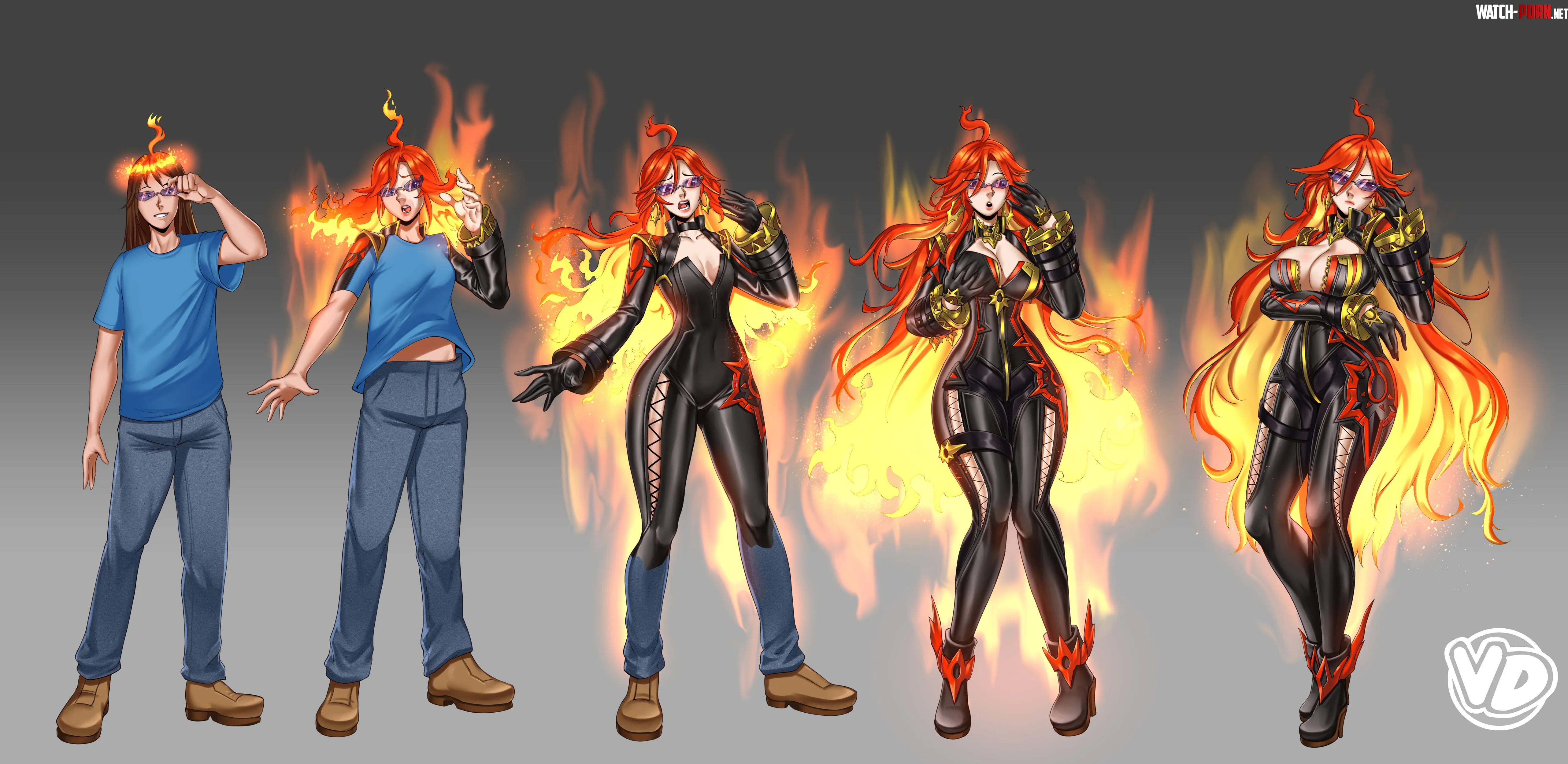 Genshin Impact Mavuika TG by VedtomD by Gorotheninja