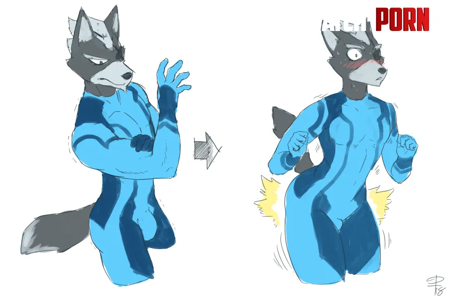 A suit that turns men into Femboy (art by pesimist) by courier5995