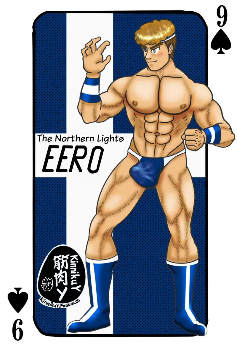 Thumbnail Eero - The Northern Lights Wrestler OC by KinnikuY | Baramanga