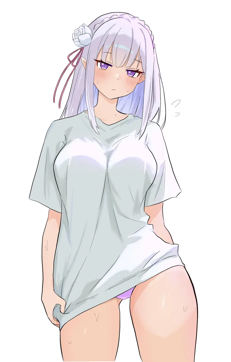 Thumbnail A_MASSIVE_PERVERT Spotlights Morning Emilia in pantsu from Re:Zero