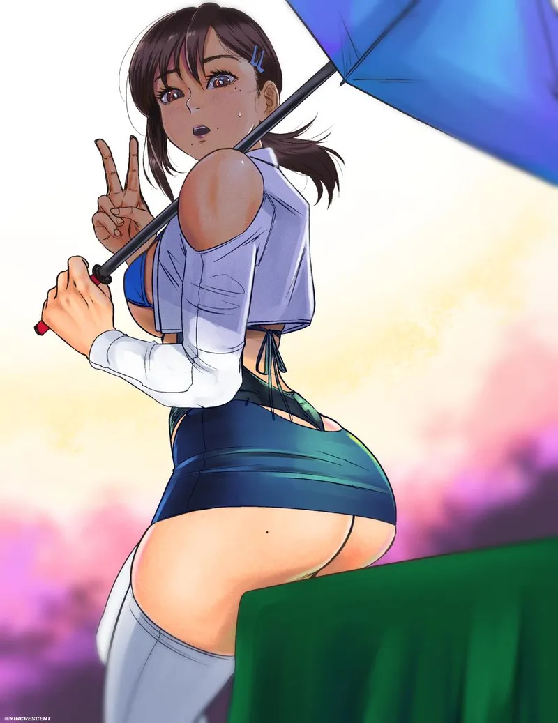 Thumbnail Embracing Racegirl Kobeni's Charms by KrazyK1989 in AnimeBooty