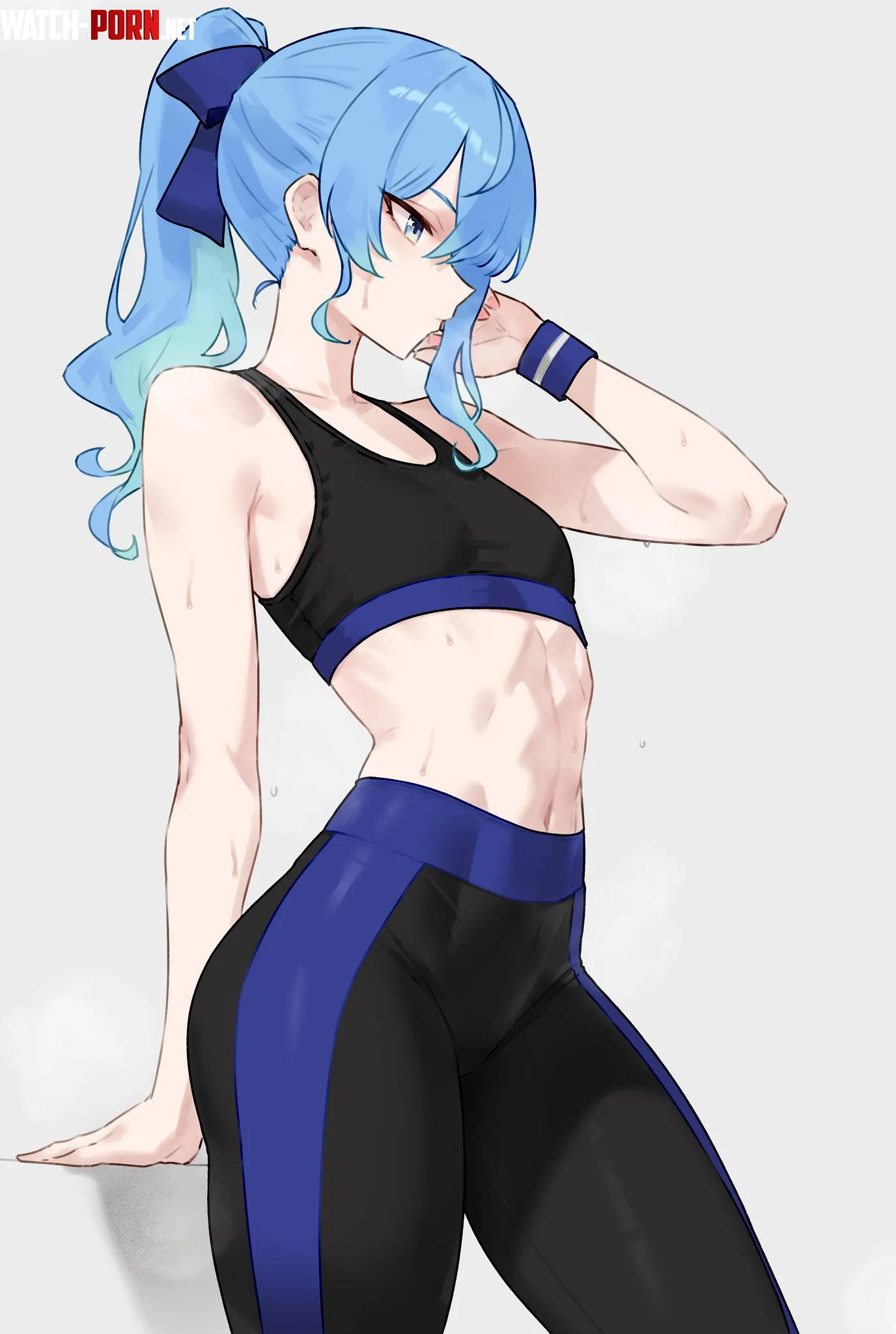 Sui Fit (Bluefield) [Hololive] by A_MASSIVE_PERVERT