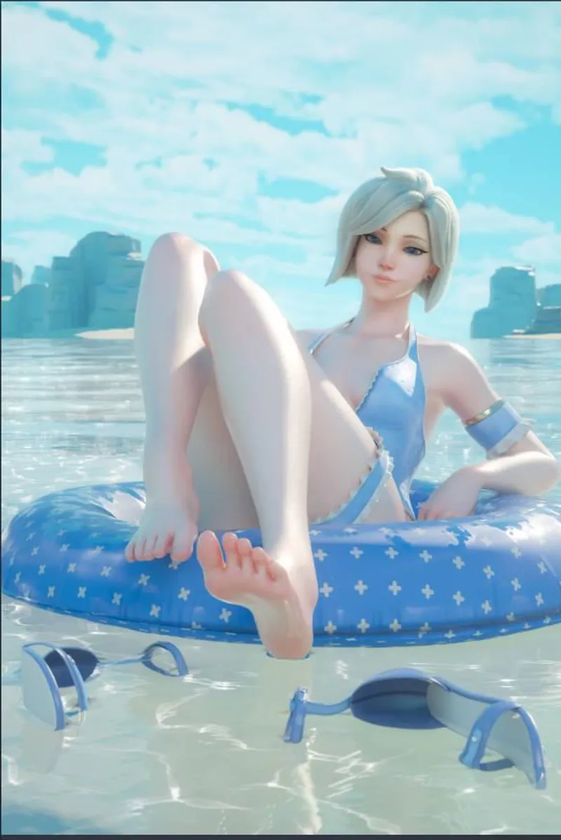 Thumbnail Lalaman12345's Artwork of Mercy from Overwatch