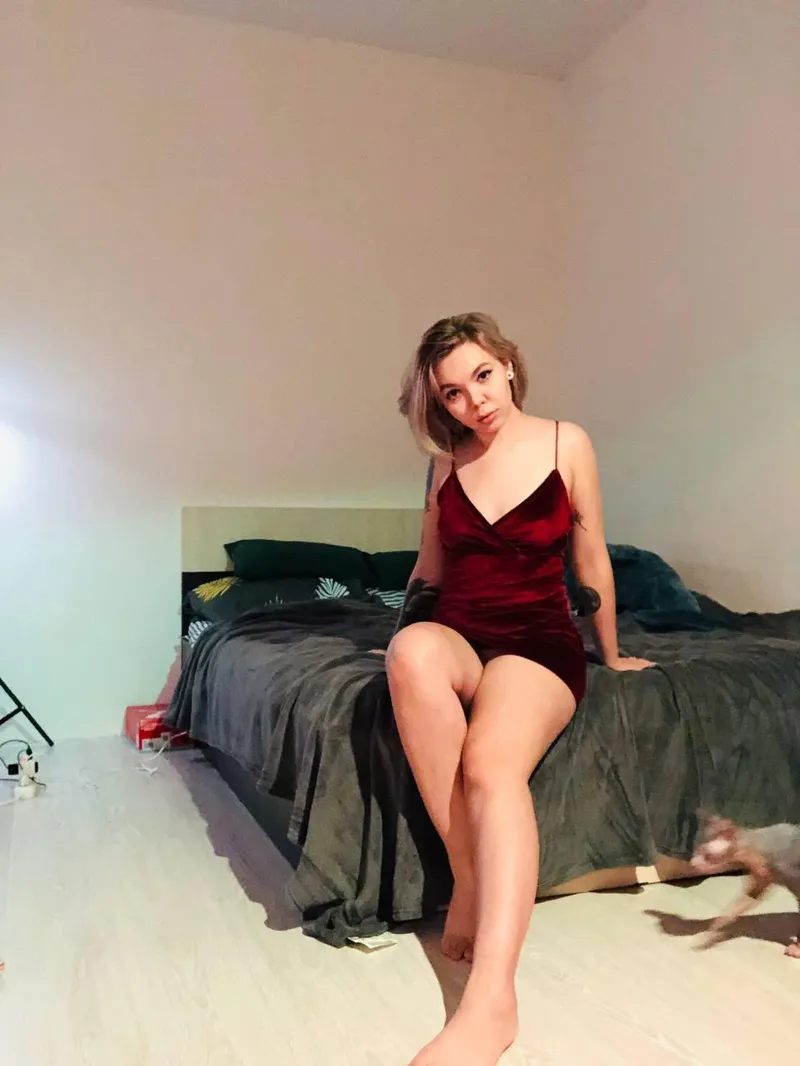 Thumbnail Tightdresses: Sizzling Red Dress Admiration by Recrutname9019