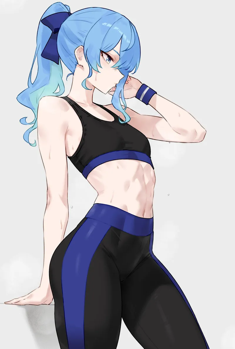 Thumbnail Sui Fit Unveiled: A Hololive Gem by A_MASSIVE_PERVERT