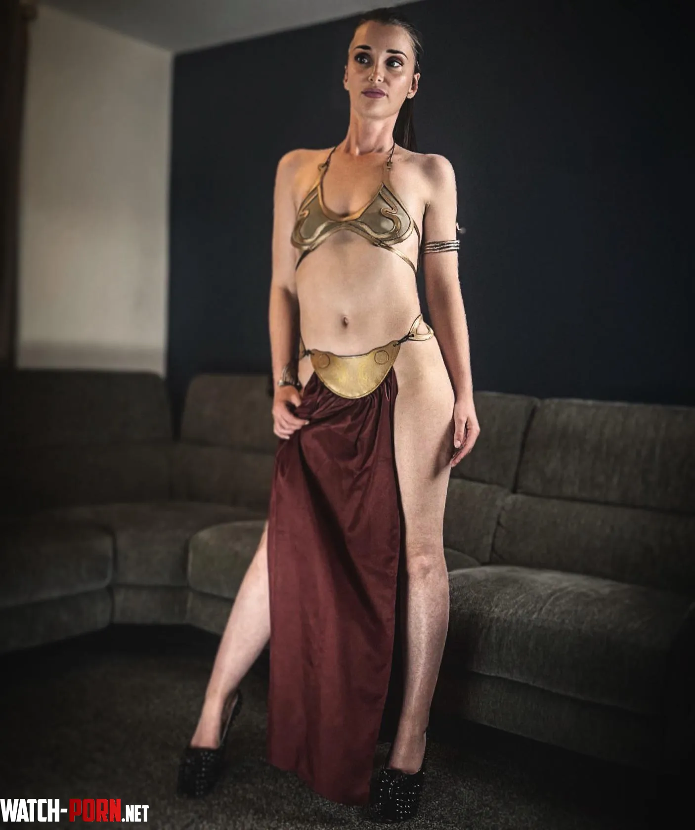 Slave leia (bornforleggings1) by Bornforleggings1