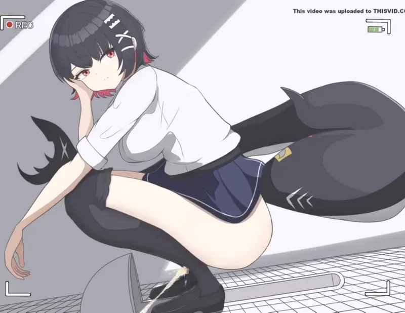 Thumbnail Chunkblob's Squat Peeing Shark(?) Girl Revelation in rule34pee
