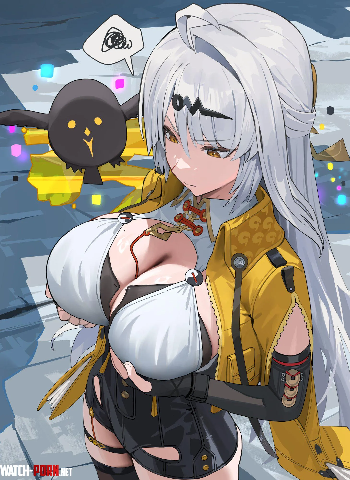 Oh no Yixuan's button broke off [Zenless Zone Zero] by marxsander2016