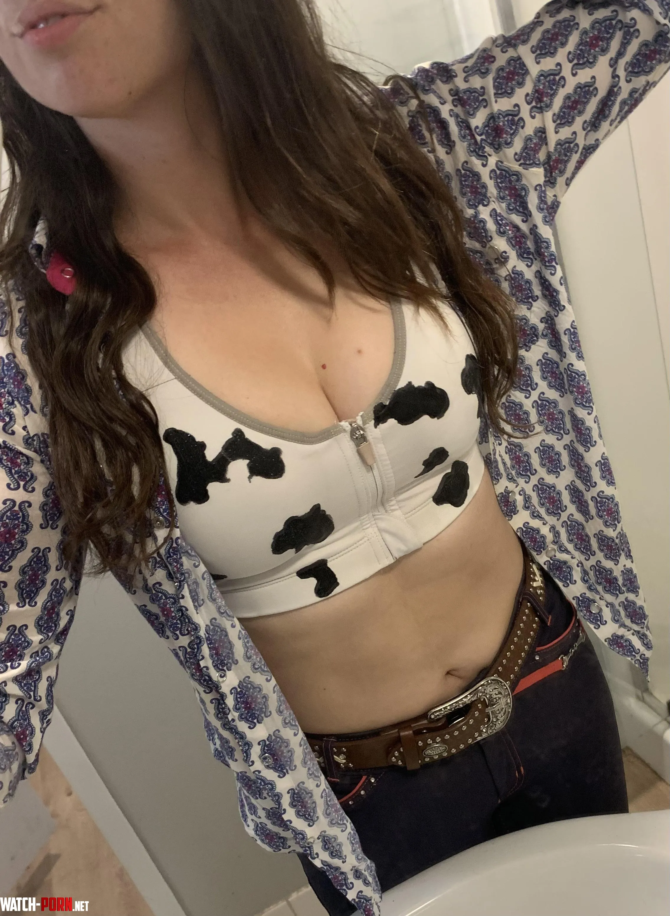 Anyone wanna help this cowgirl strip? by the_lingerie_cowgirl
