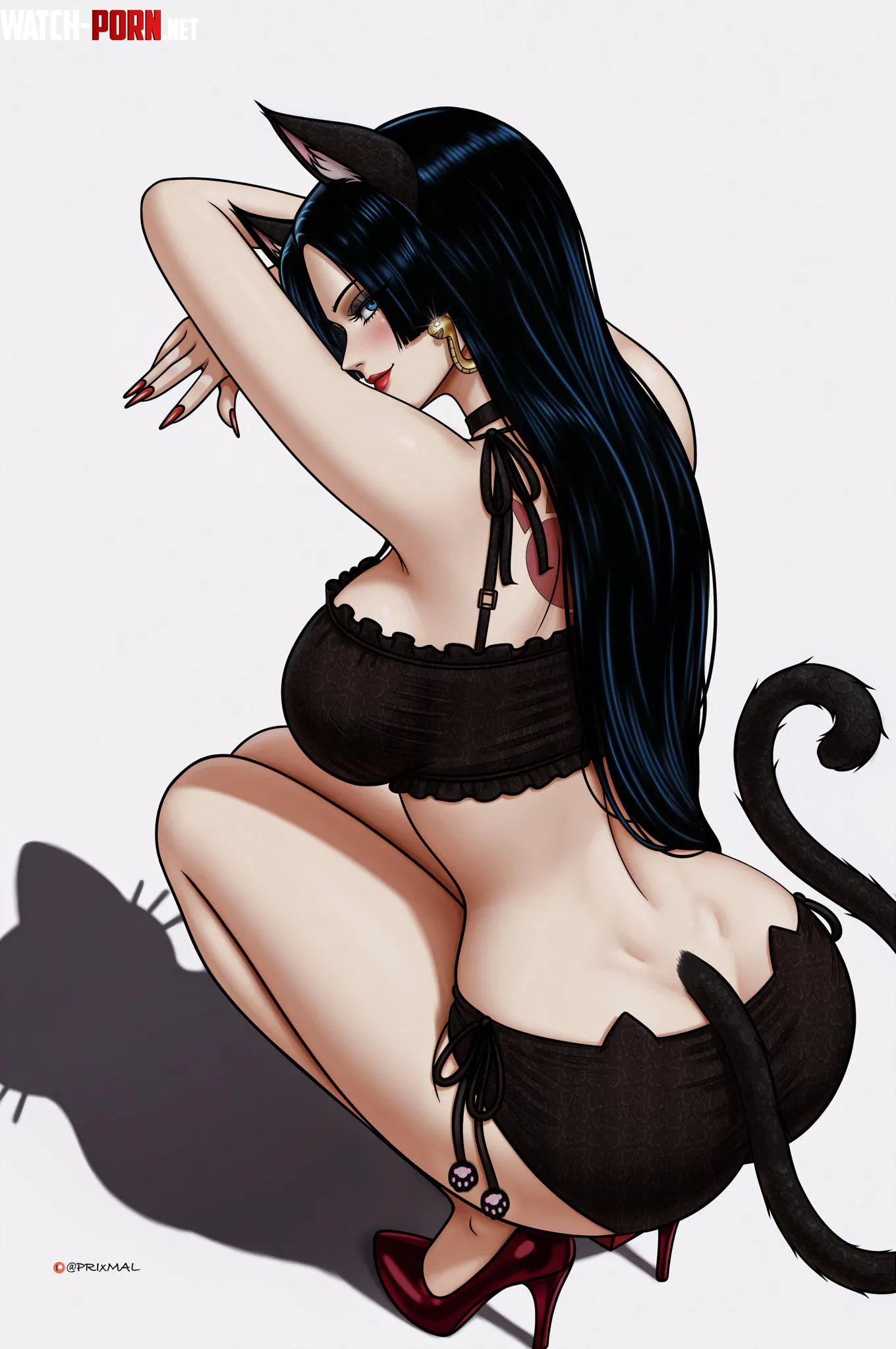 Neko Boa Hancock by Silent_Steak_9540