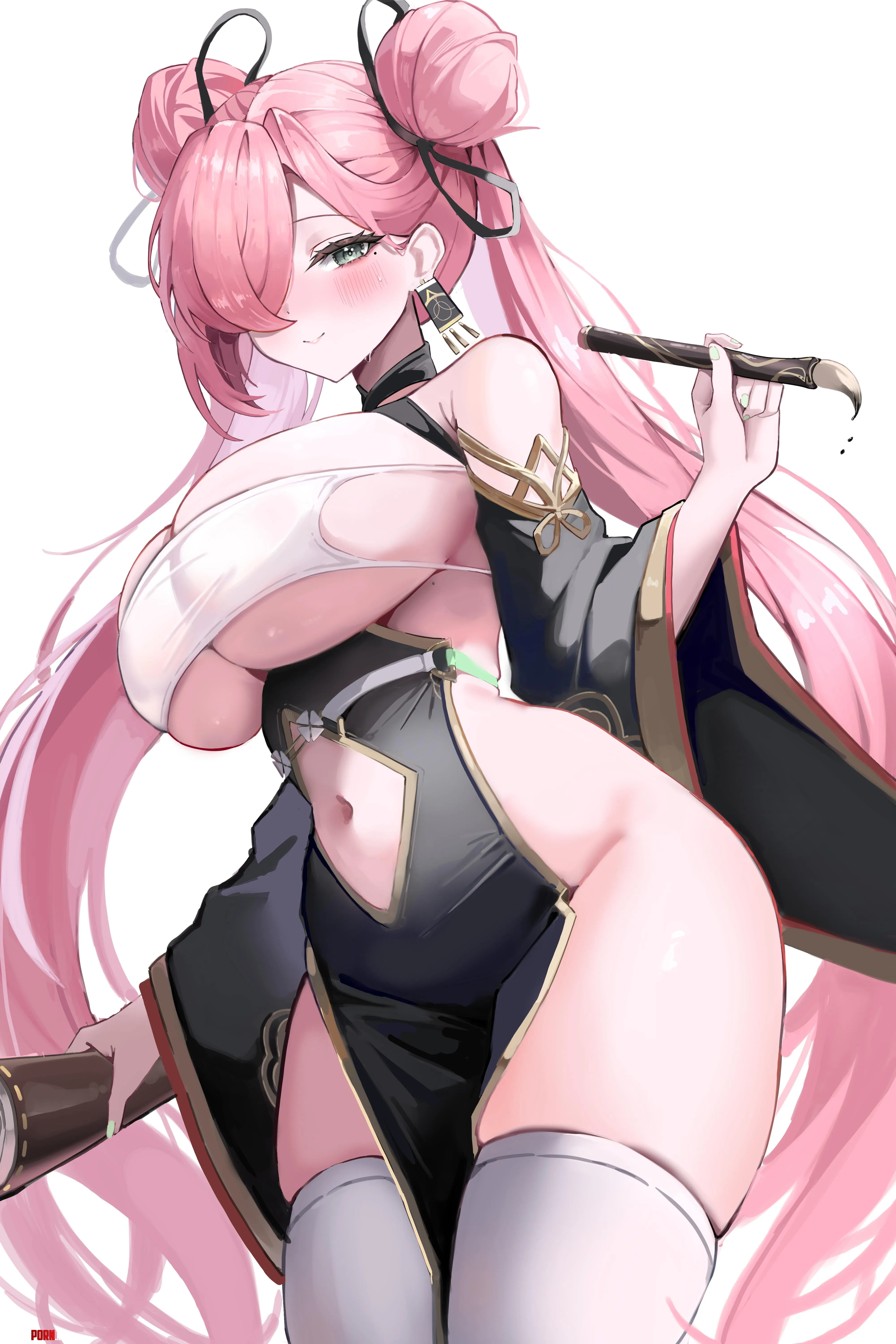 She’s writing a letter by asylumc