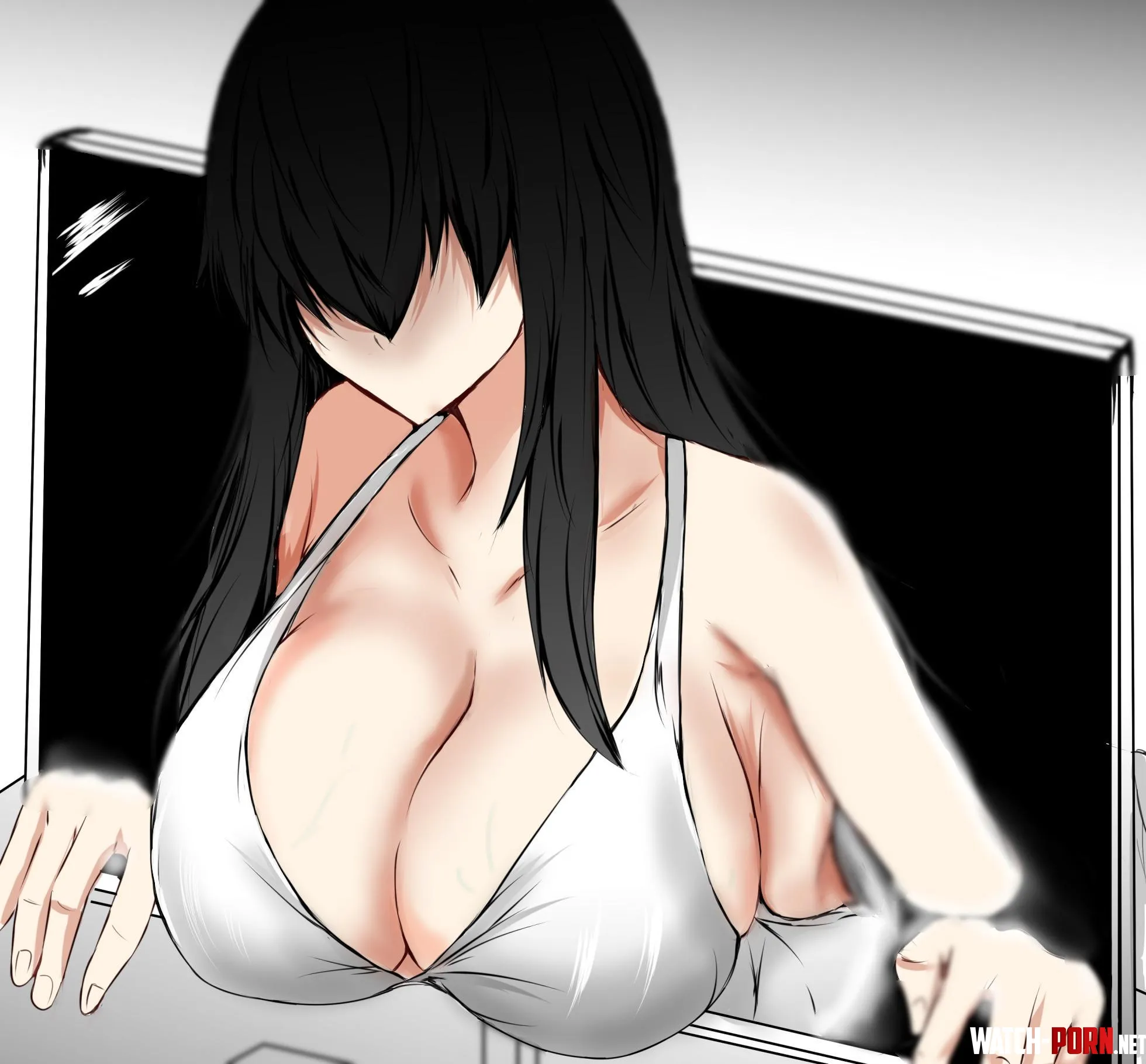 Ghost titties [A Manga About A Man With A Strong Heart Who Lives With The Ghost Of The Apartment He Moved Into] by Silly_Ad_4914
