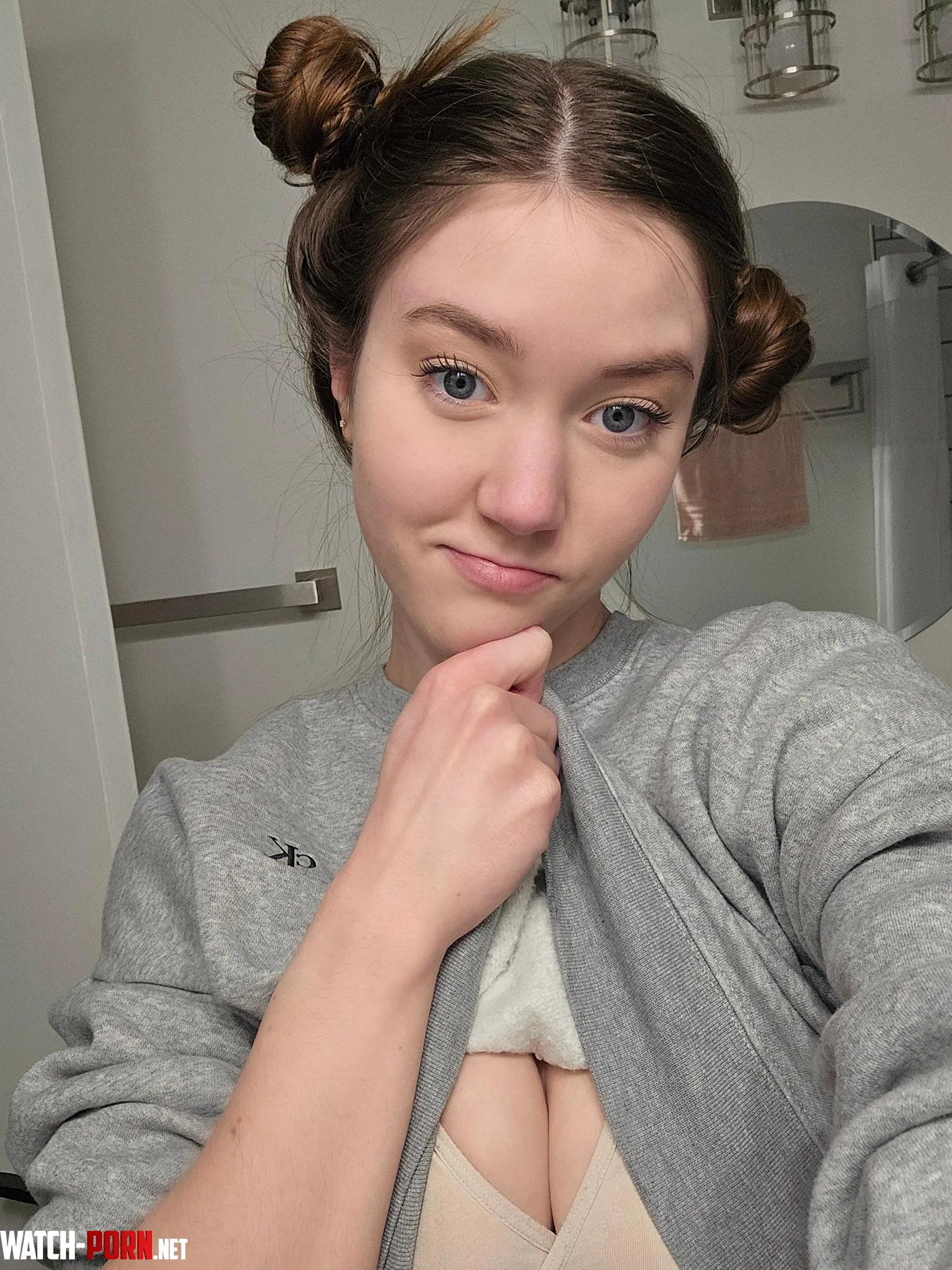 Do space buns look cute or silly on me? by jade_love_12345