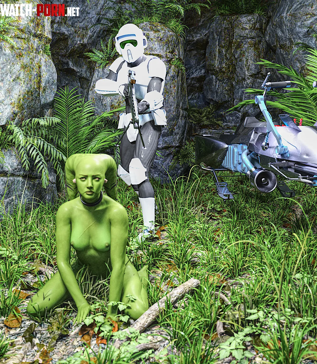 Another caught Twi'lek (Sidhanach) by sidhanach