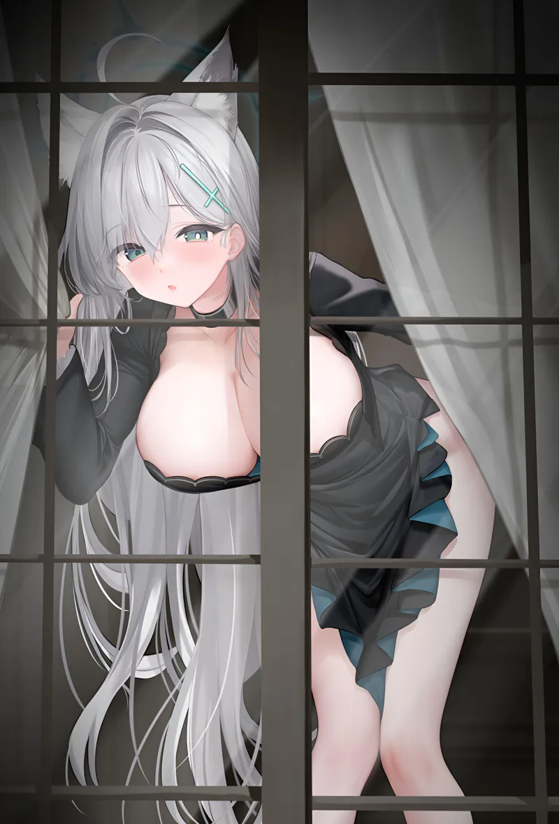 Thumbnail Shiroko Terror's Allure: A Window to OppaiLove
