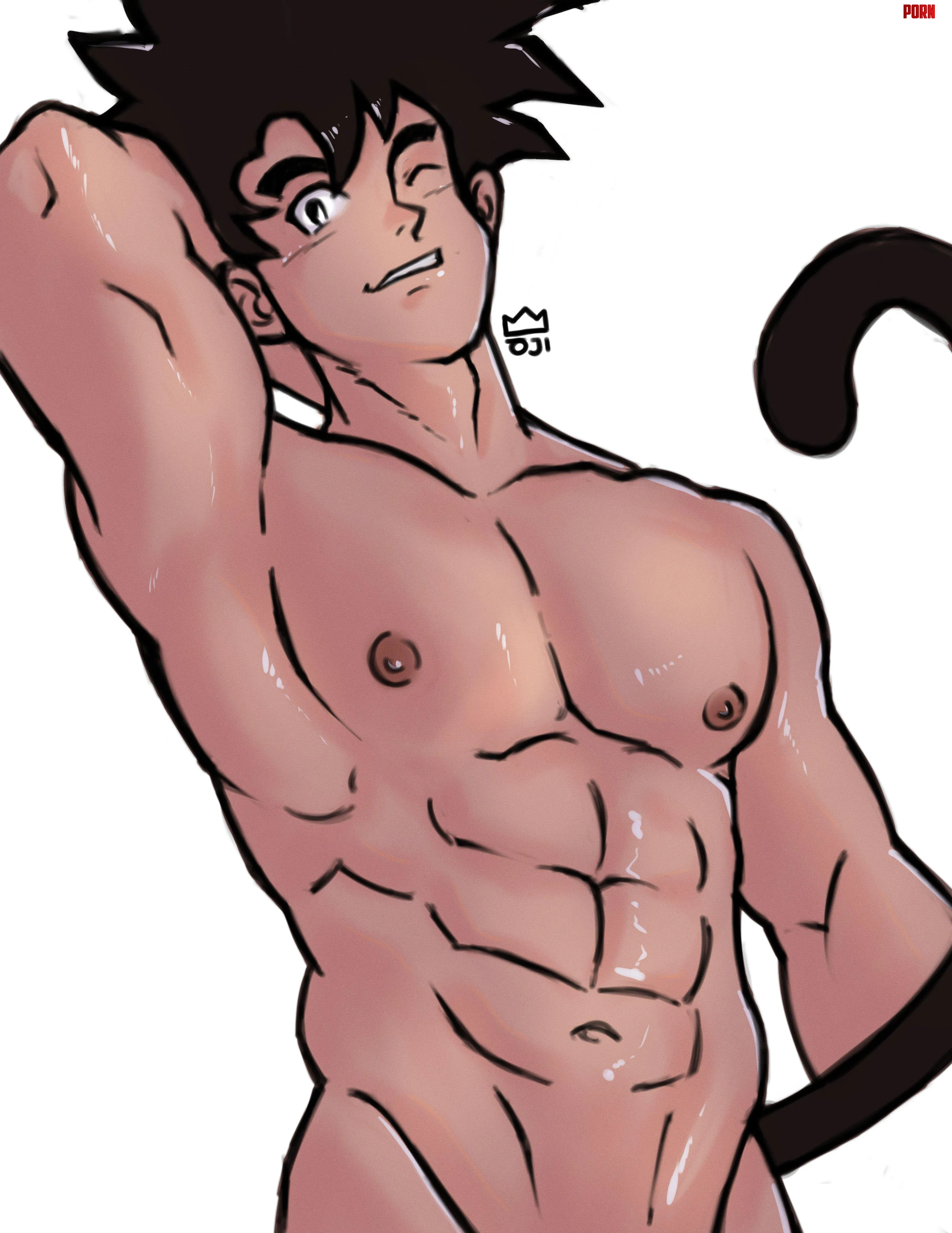 Goku (@bara_oji) by ojiojib
