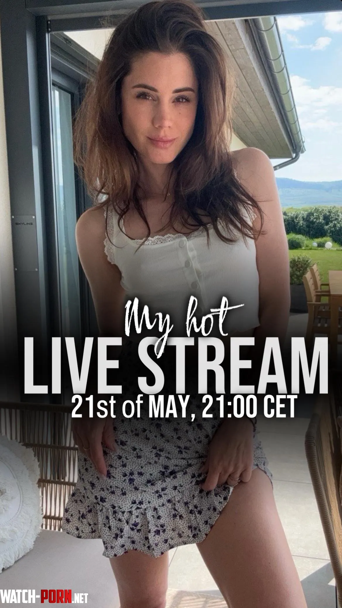 tomorrow on her onlyfans ! Little Caprice Live stream by capricePromo