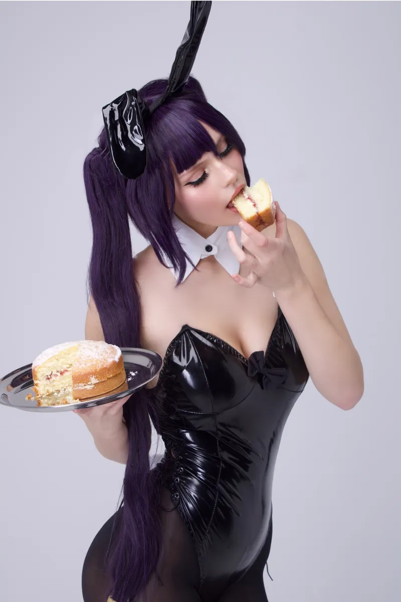 Thumbnail TenniTea's Bunny Girl Mona Cosplay - BunnyGirls Sensation
