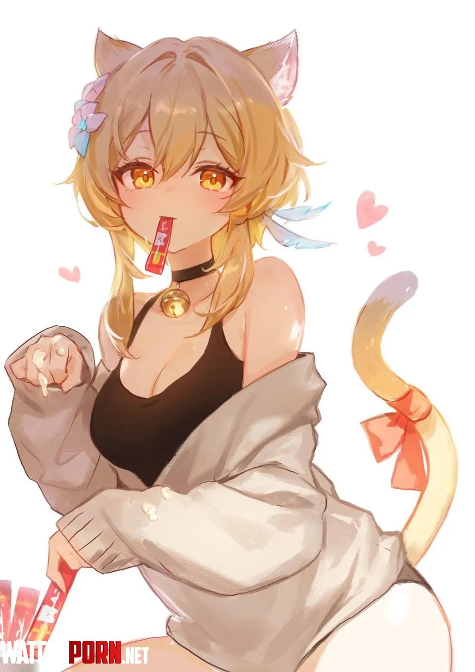 Catgirl Lumine by EnnnZee