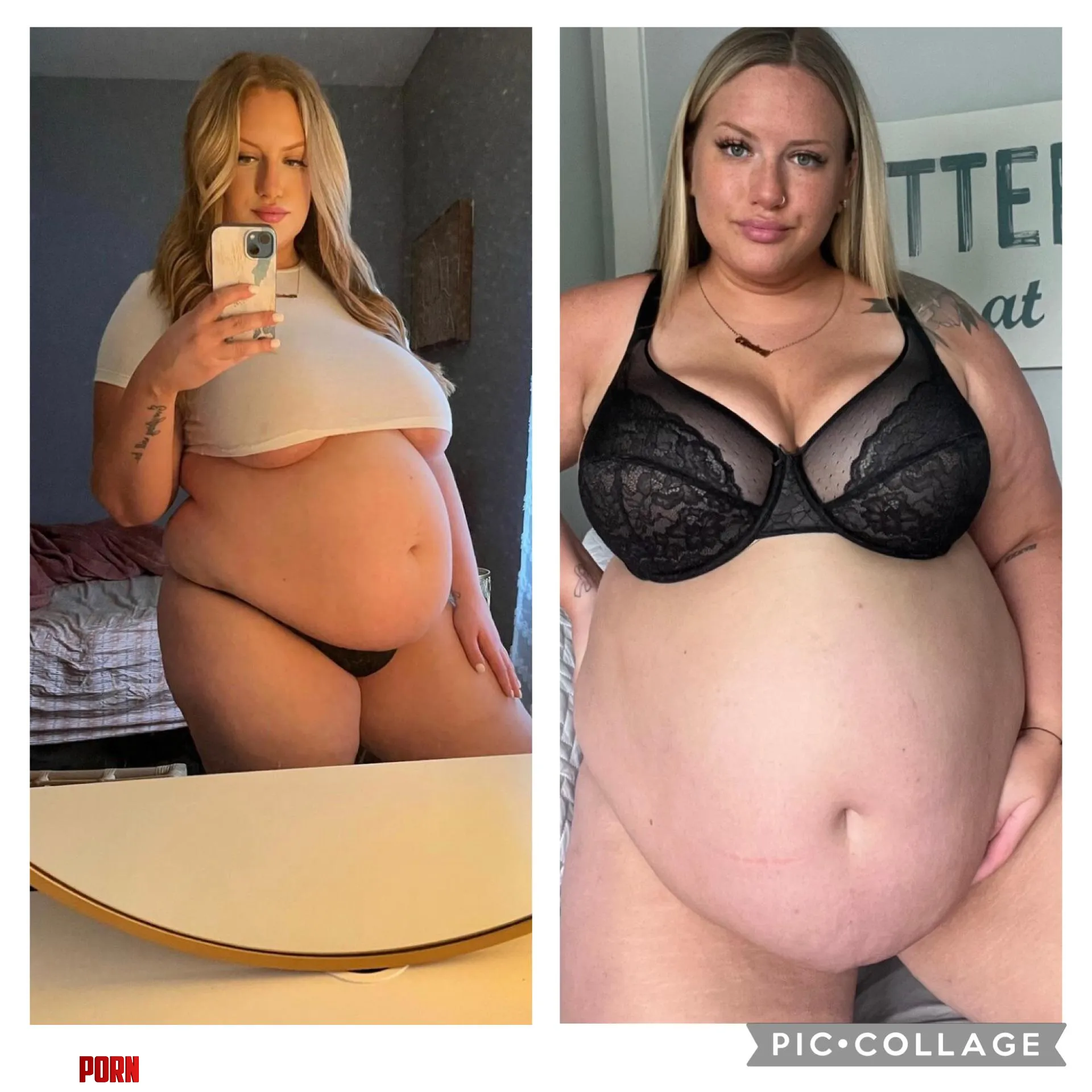 And to think I thought my belly was big back then by LRM-BBW