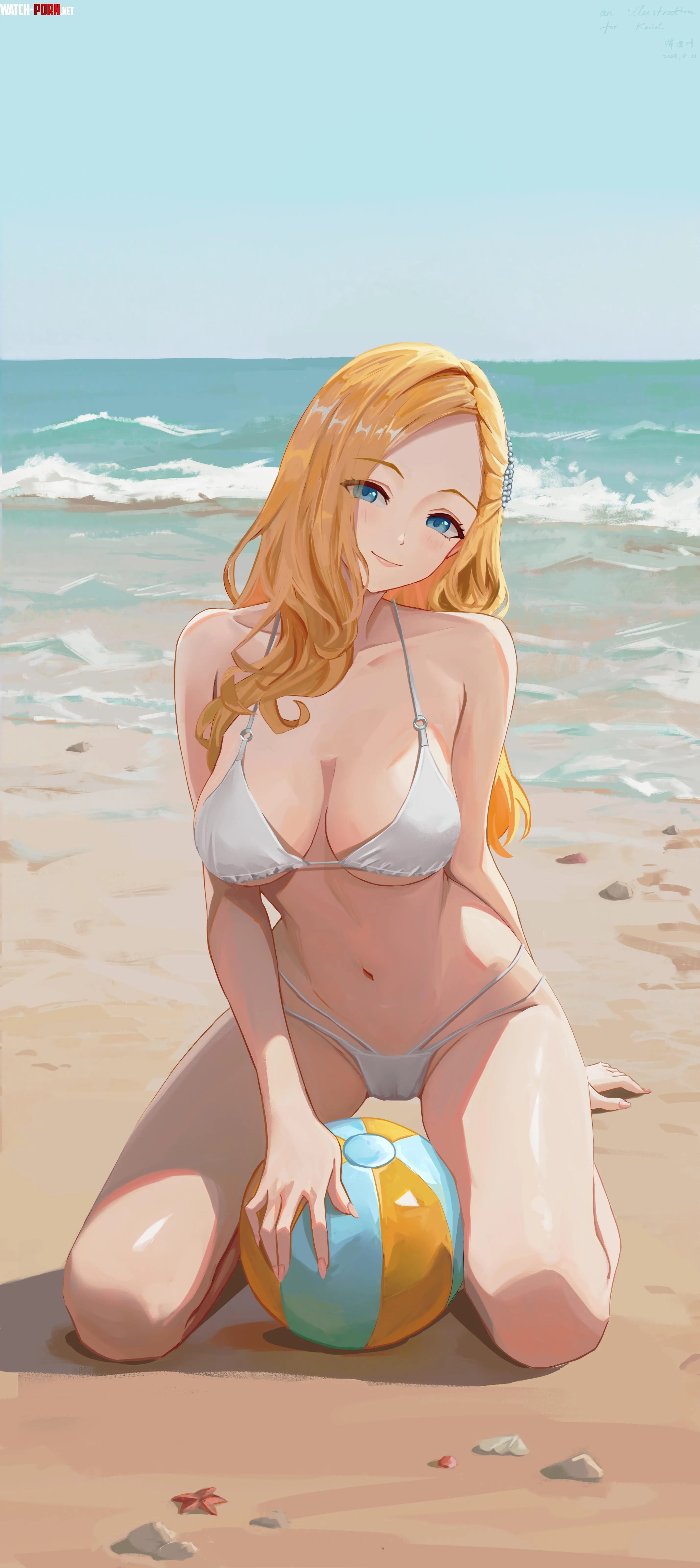 Beach Beauty [Original] by A_MASSIVE_PERVERT