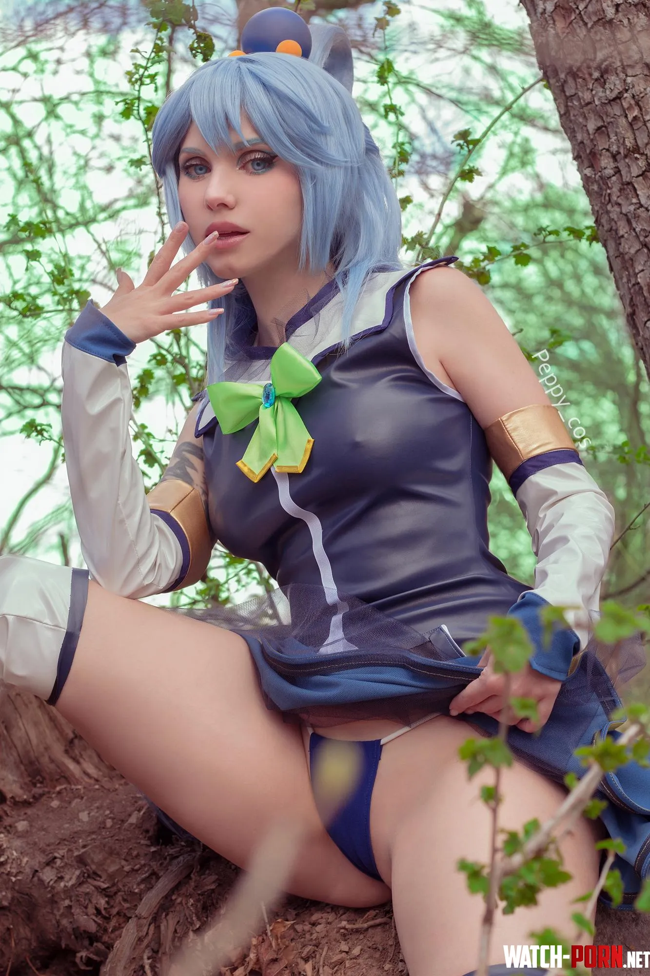 Aqua cosplay by Peppy_cos by peppy_cos