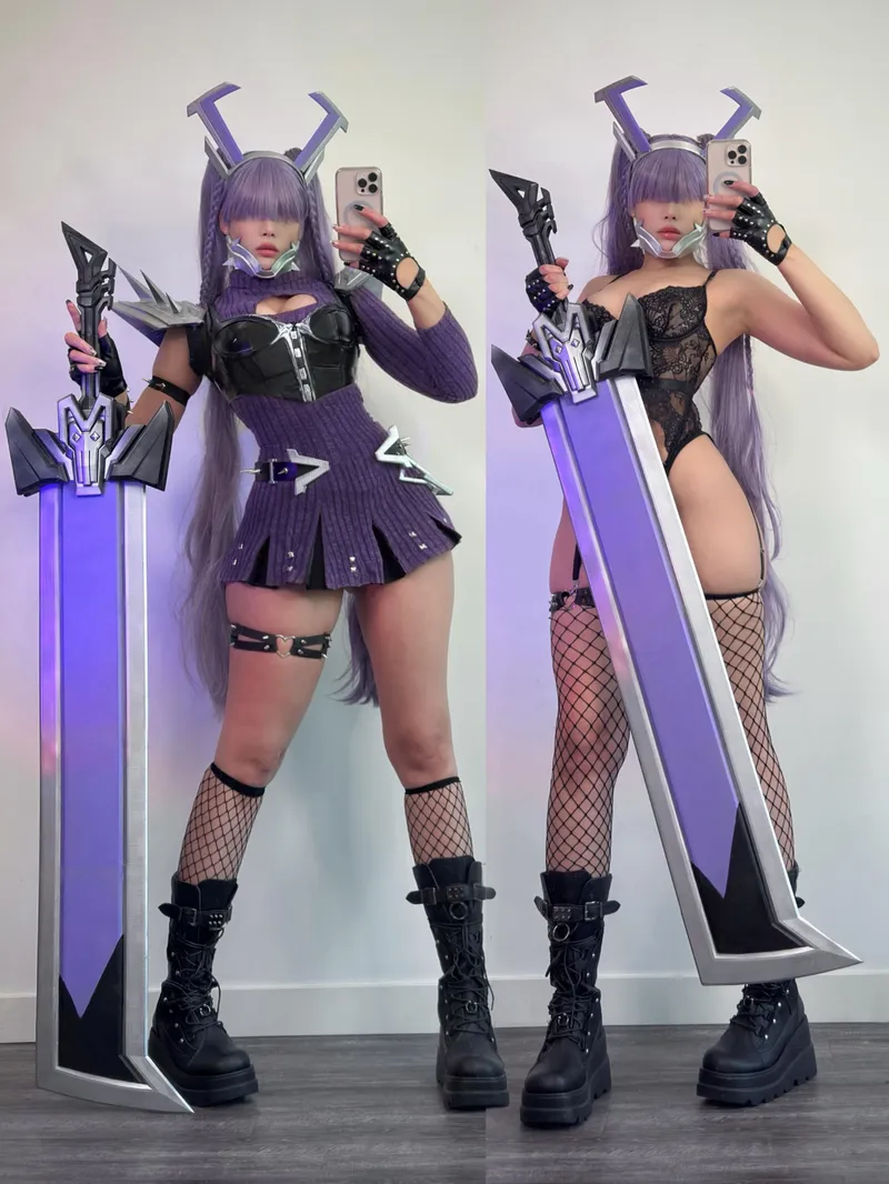 Thumbnail strawbunnix Debuts Punk Child Magik Cosplay for Cosplaygirls Category