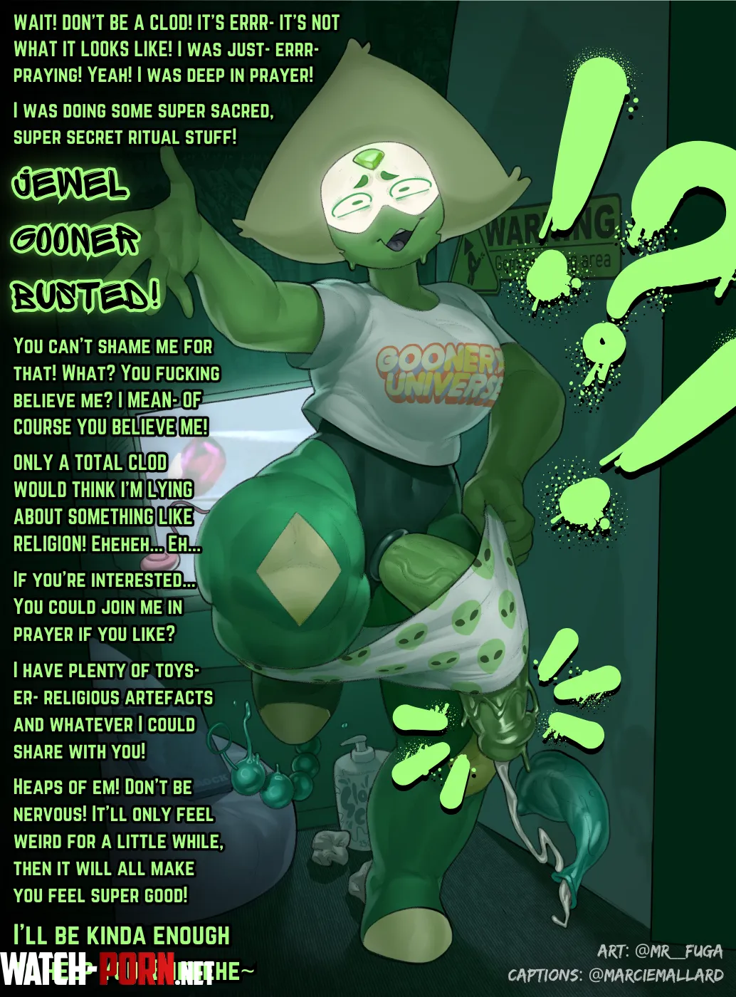 THAT GEM IS JIZZING! [POV] [Futanari] [Bashful] [Shortstack] [Caught] [Credits in Caption] by MarcieMallard