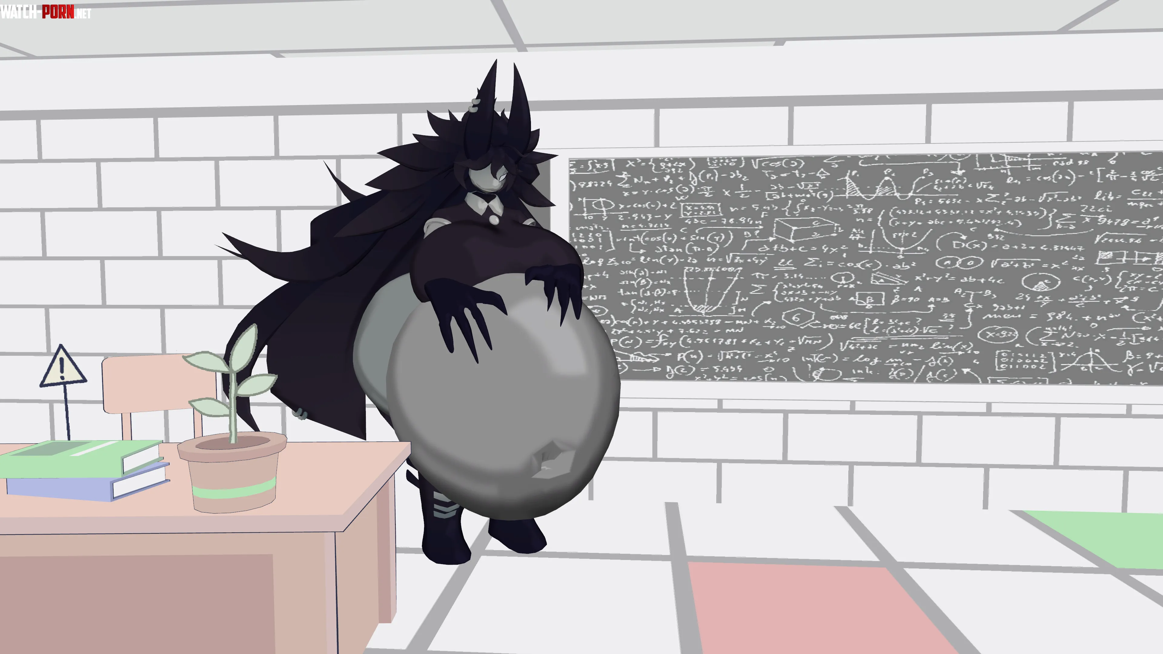 {image} {by me} Miss Circle decided to use her stomach as a personal detention~ (or maybe as a reward~) by star_wars_good