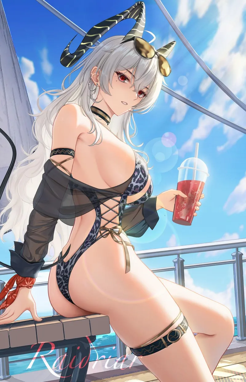 Thumbnail Mesmerizing Bikini Zani from queshu22 in Thighdeology