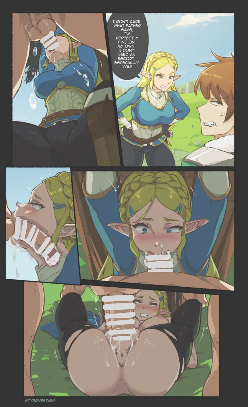 Thumbnail Zelda's Encounter with Tyrone by avin8701 in hentai