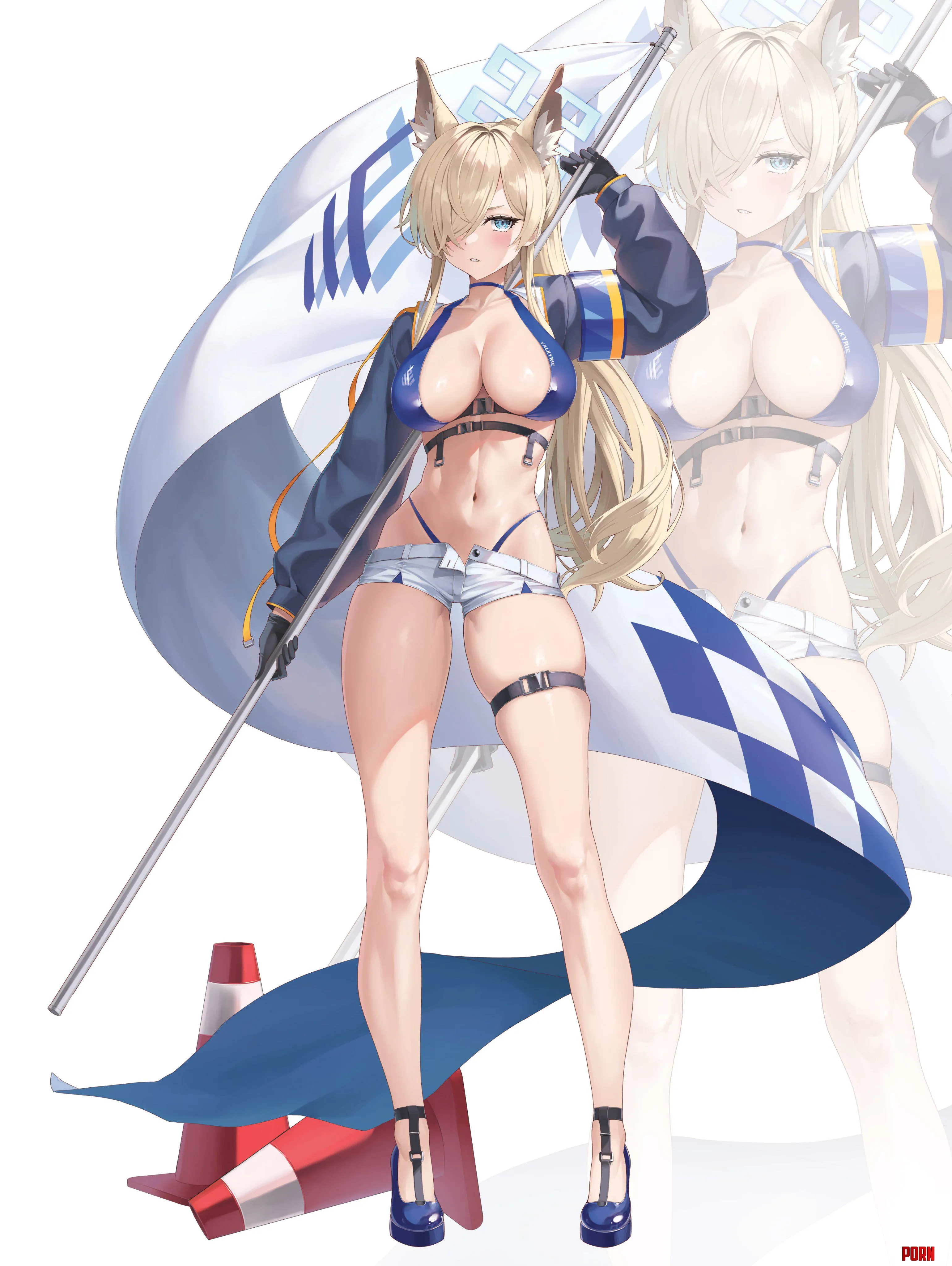 Race Queen Kanna (ALter) [Blue Archive] by llamanatee