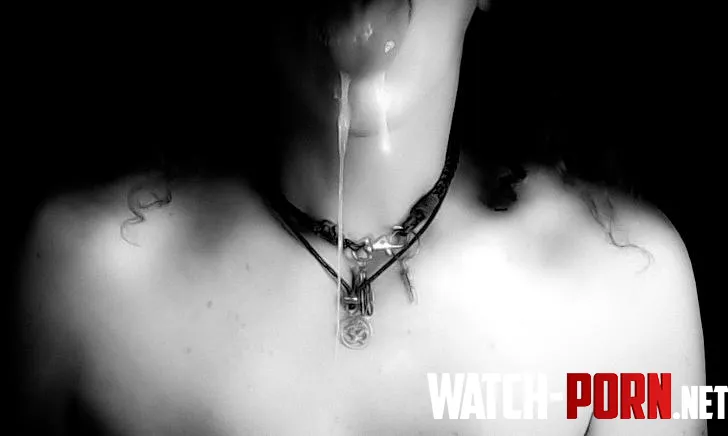 I love swallowing a load but sometimes I dribble for pics. by Substantial-Eagle571