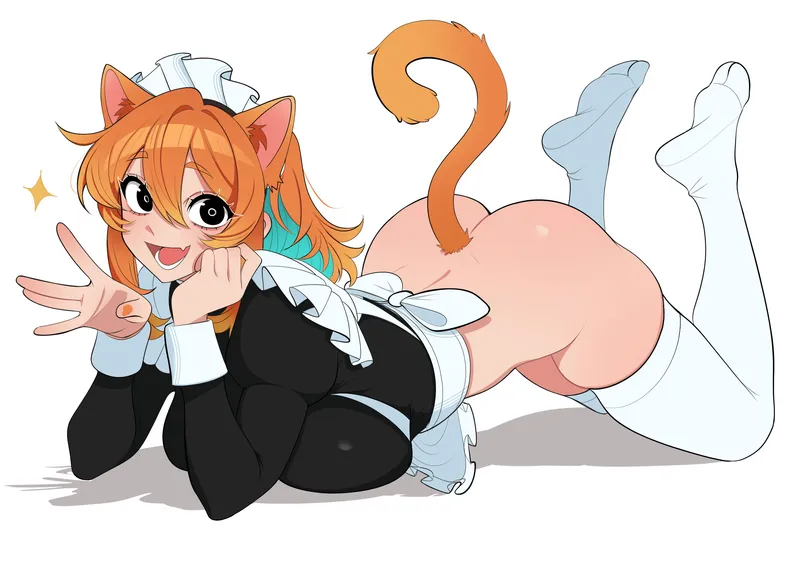 Thumbnail Catgirl Debut: A_MASSIVE_PERVERT's Breathtaking Creation