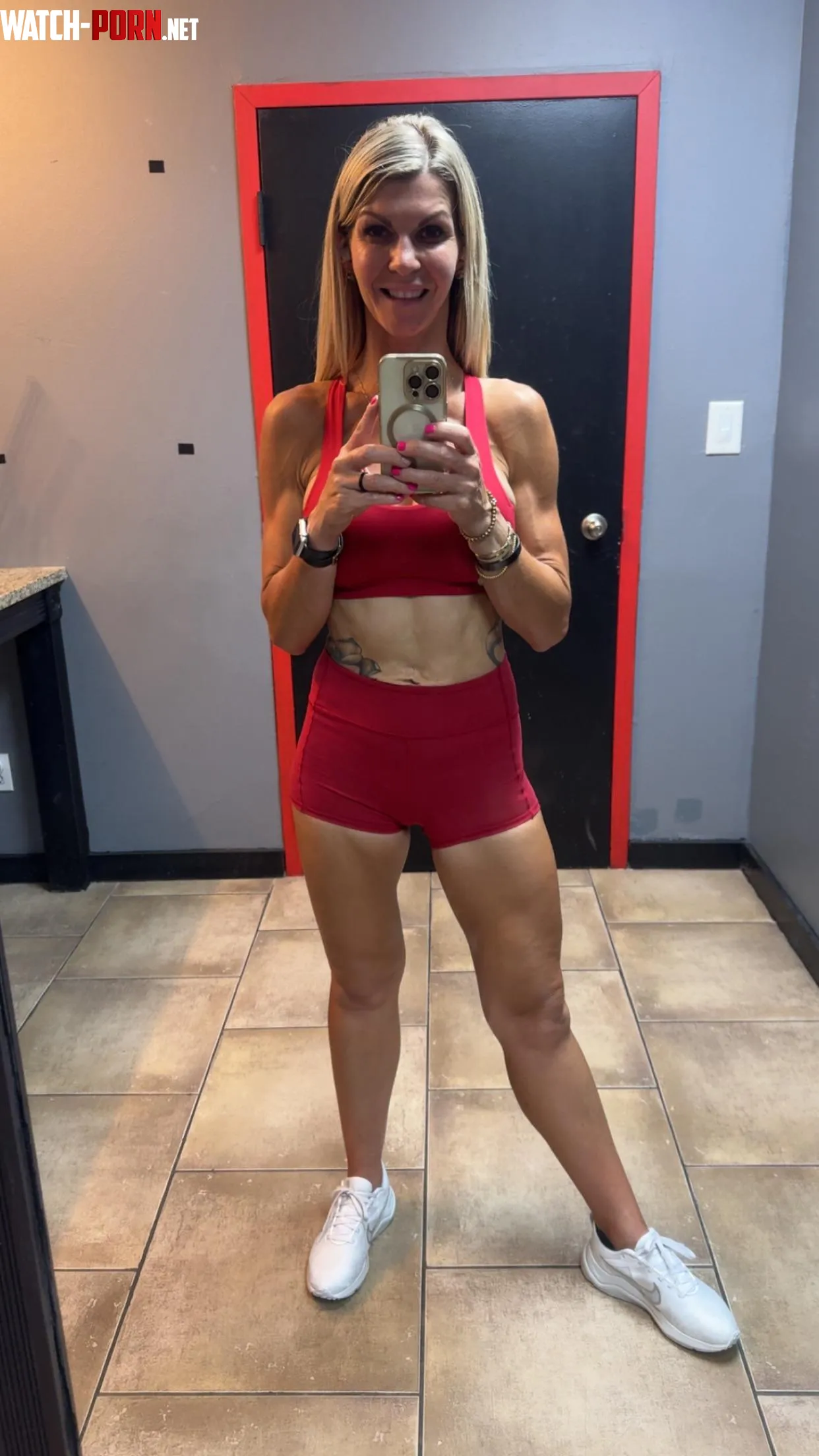 Just your average mom with some inappropriate gym clothes by fitnesswife1983