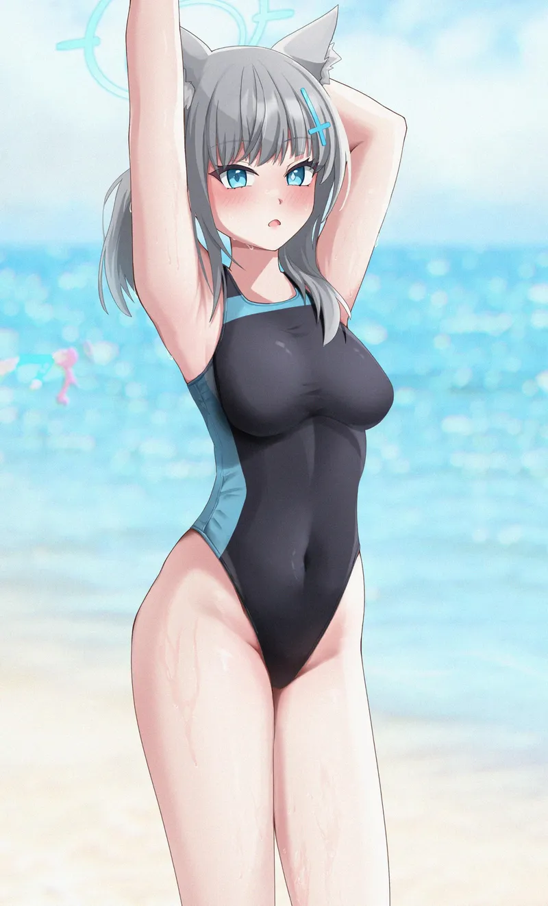 Thumbnail Sensual Shiroko [Blue Archive] Dive with McKnight94
