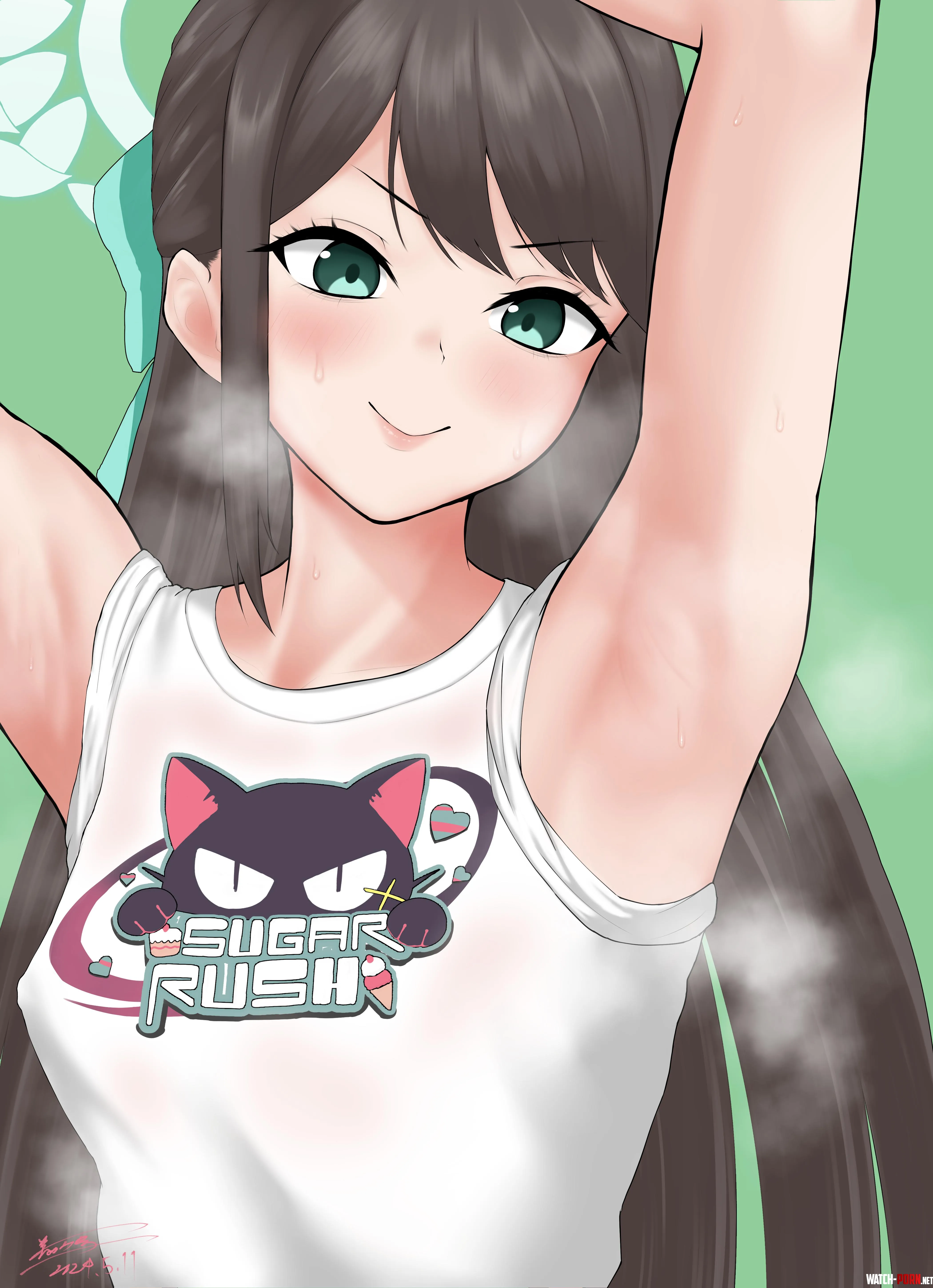 Kurimura Airi (kakedori_illust) [Blue Archive] by TheRoySez