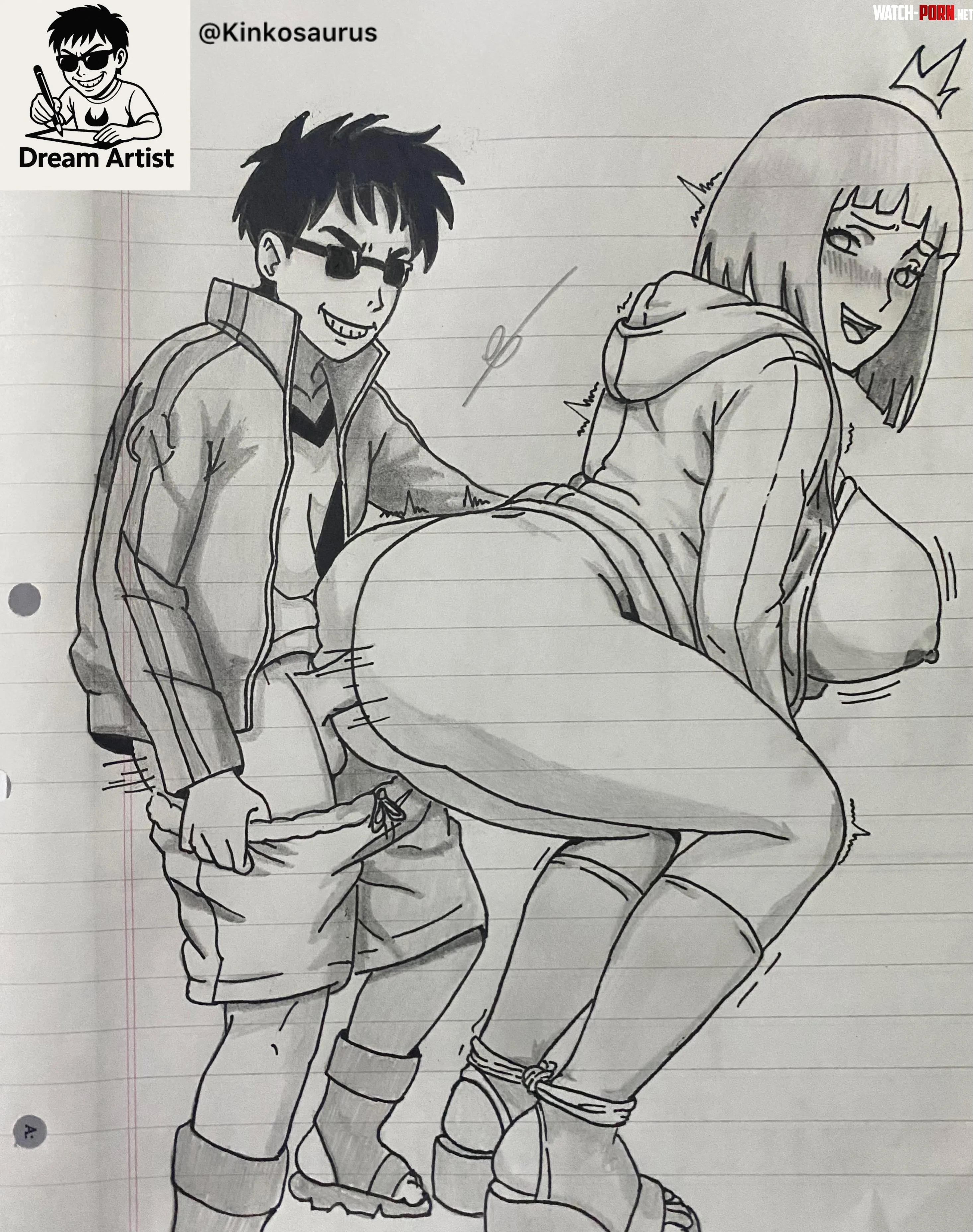 Dream Artist visits hinata by ApprehensiveMud5223