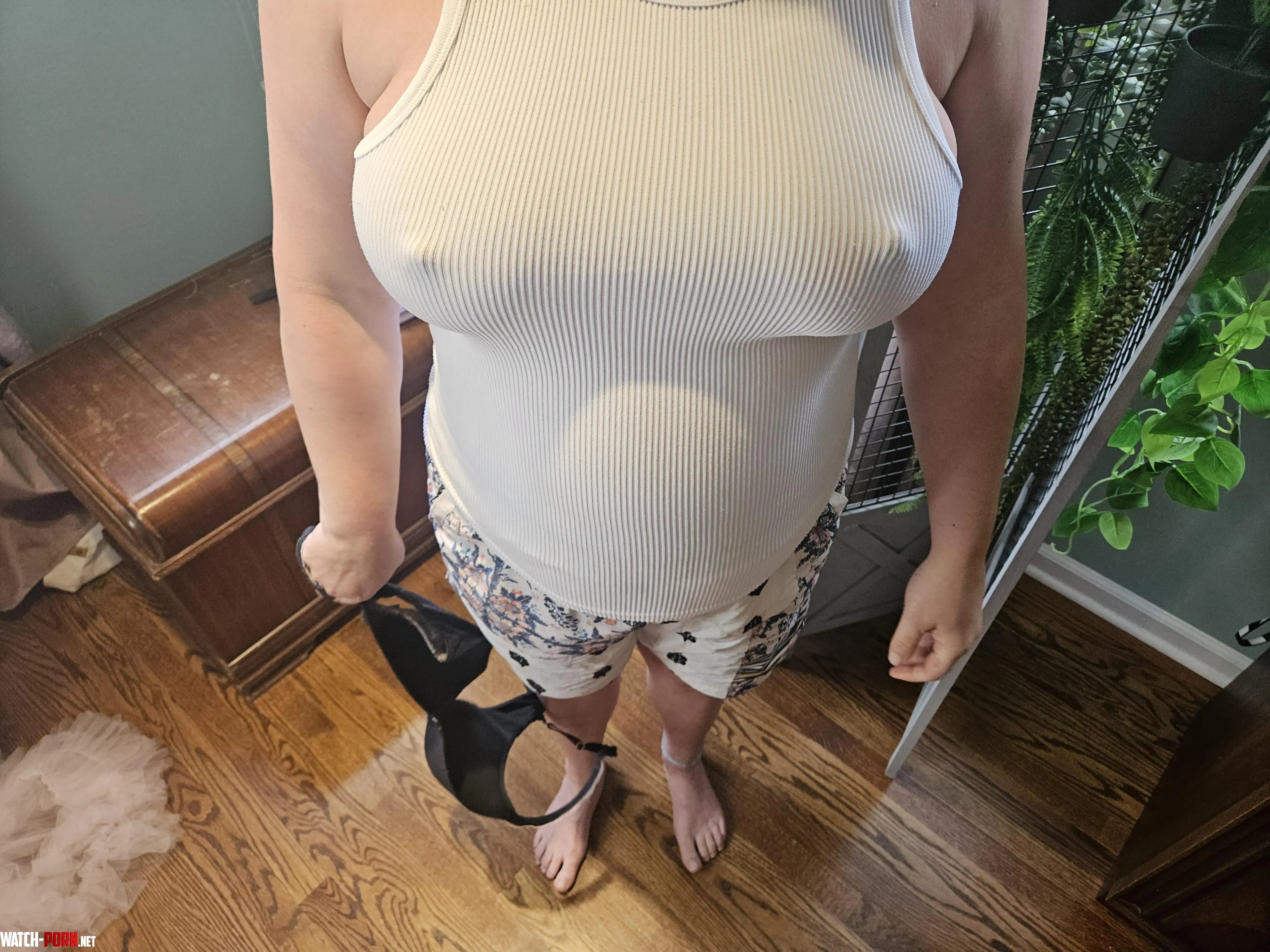 You can't feel how tight this shirt is but you can imagine... by CurvyKeptMuse