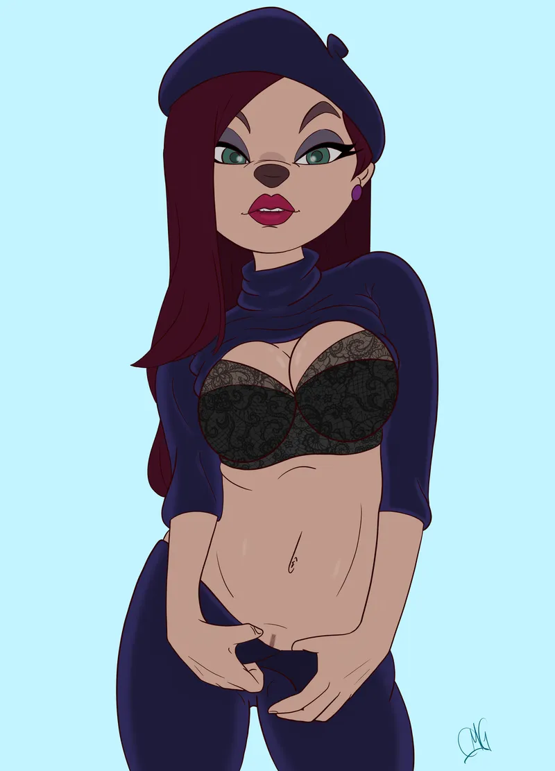 Thumbnail Beret Girl Snaps Extremely Goofy Movie: A Crochetopher Review | DisneyPorn
