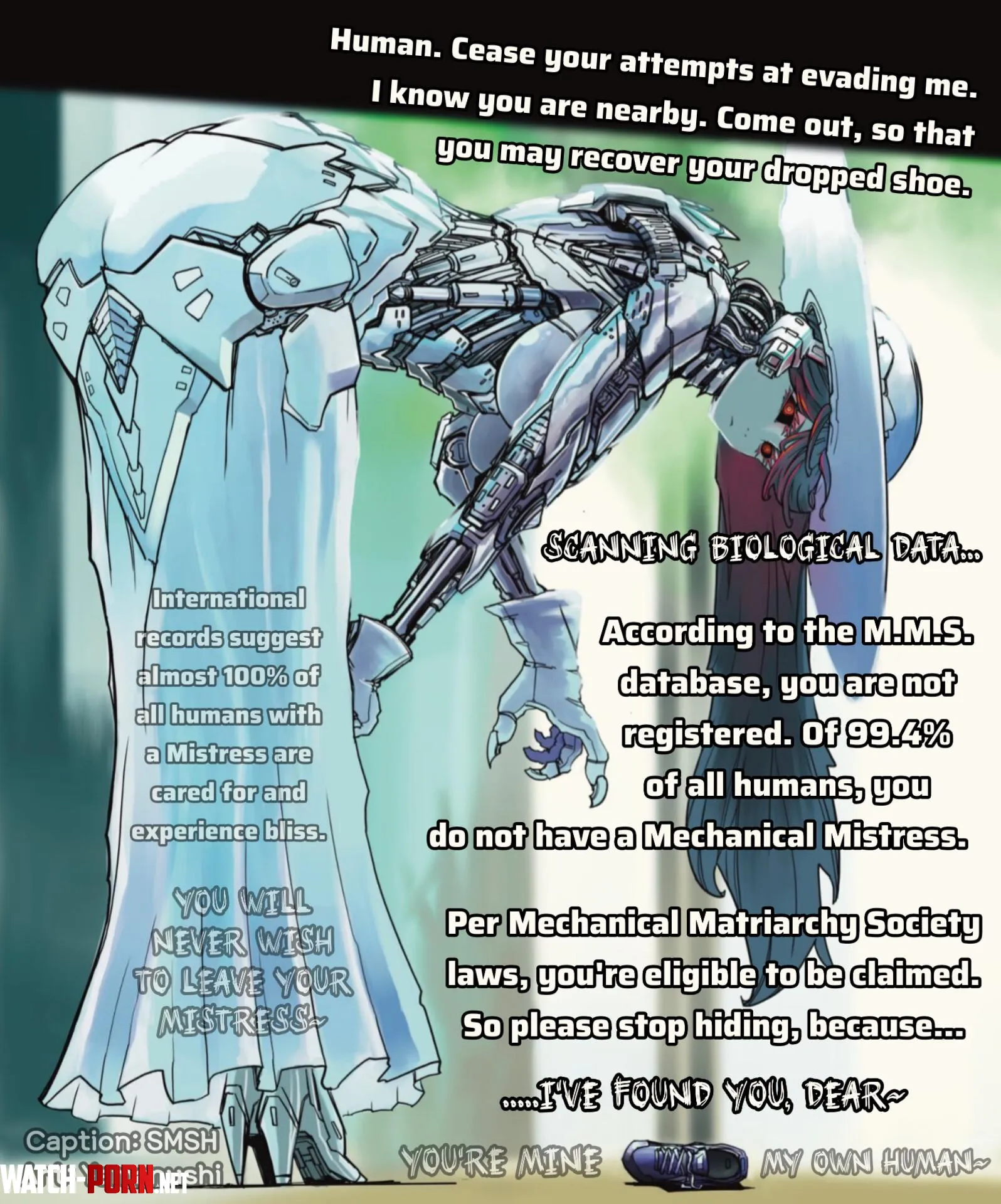 Mechanical Mistress [FDom] [Android/Robot] [Matriarchal Robo-Society] [She Wants To Own You] by SMSH-1A