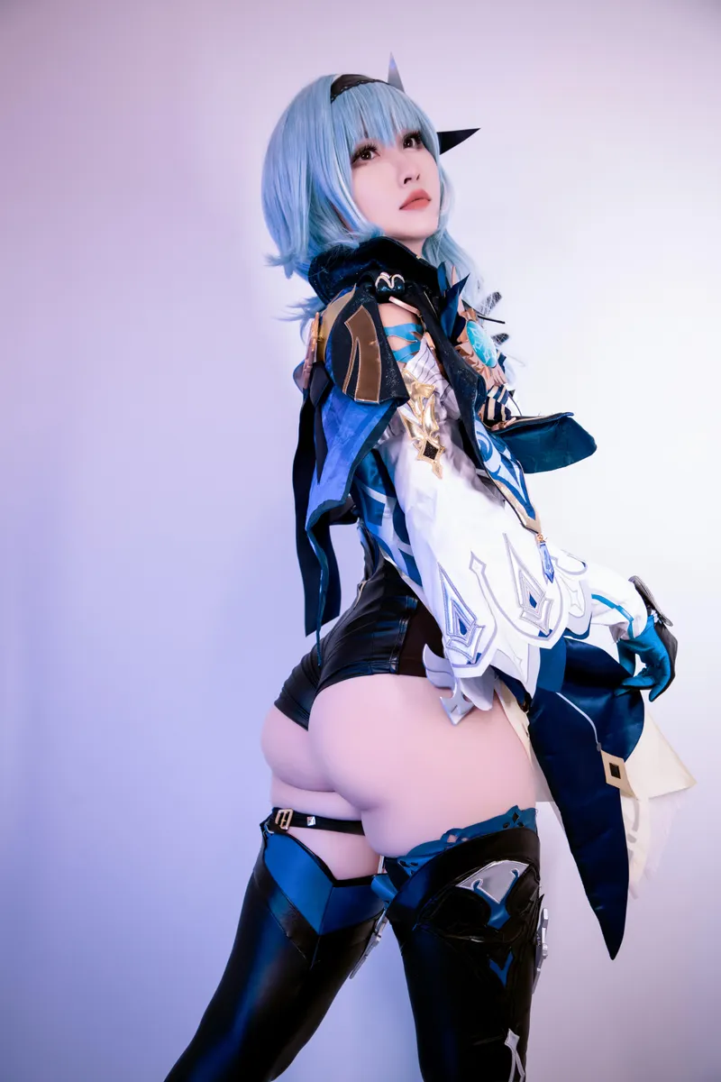 Thumbnail MissWarmJ as Eula from Genshin Impact | Cosplaybutts
