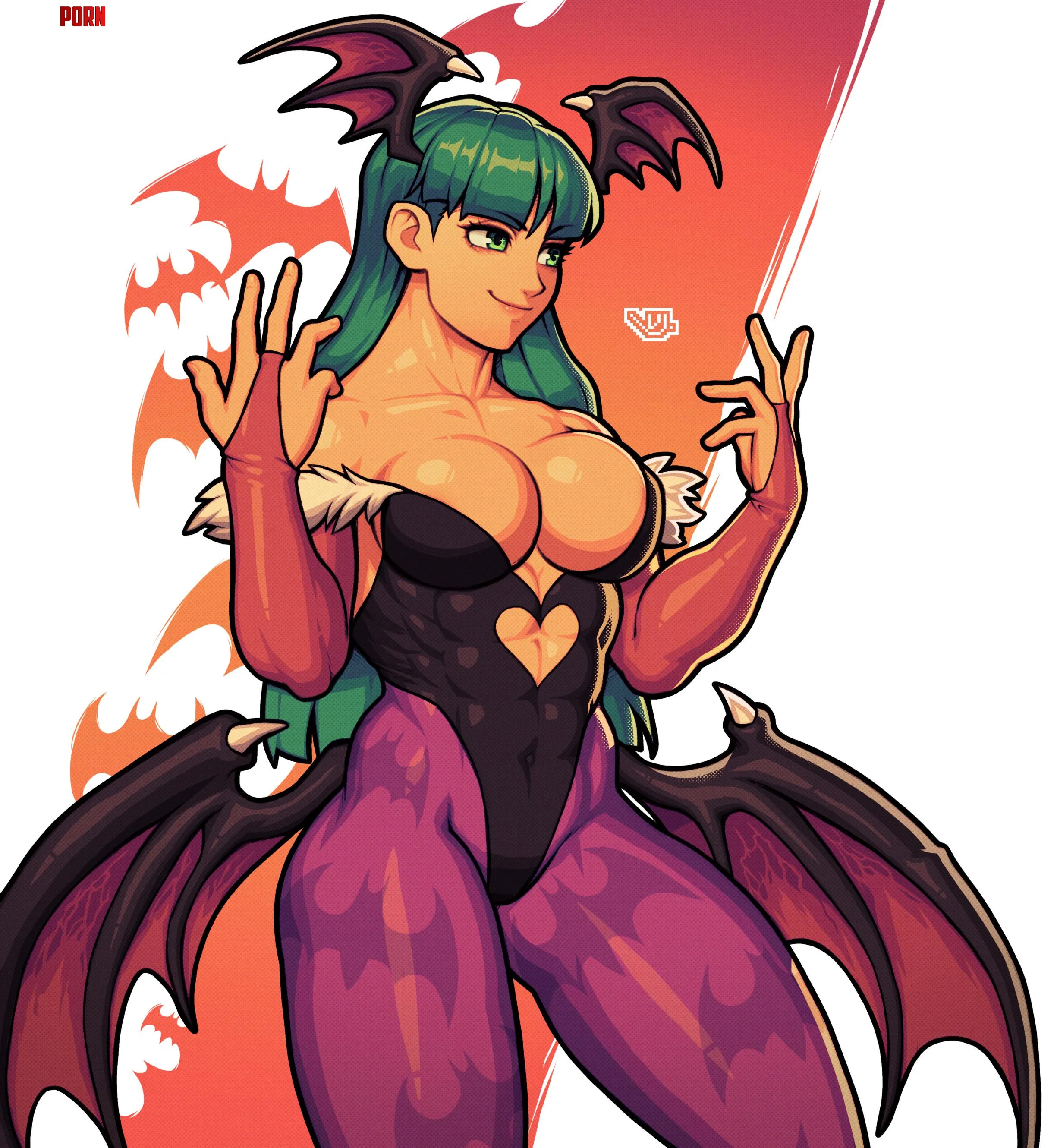Morrigan (VJ) [Darkstalkers] by Throwawheylmao